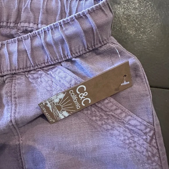C.C Women's lilac linen Pant and Wild fable jacket xs 22 PTP. NWT.  2 pc bundle - Picture 9 of 10